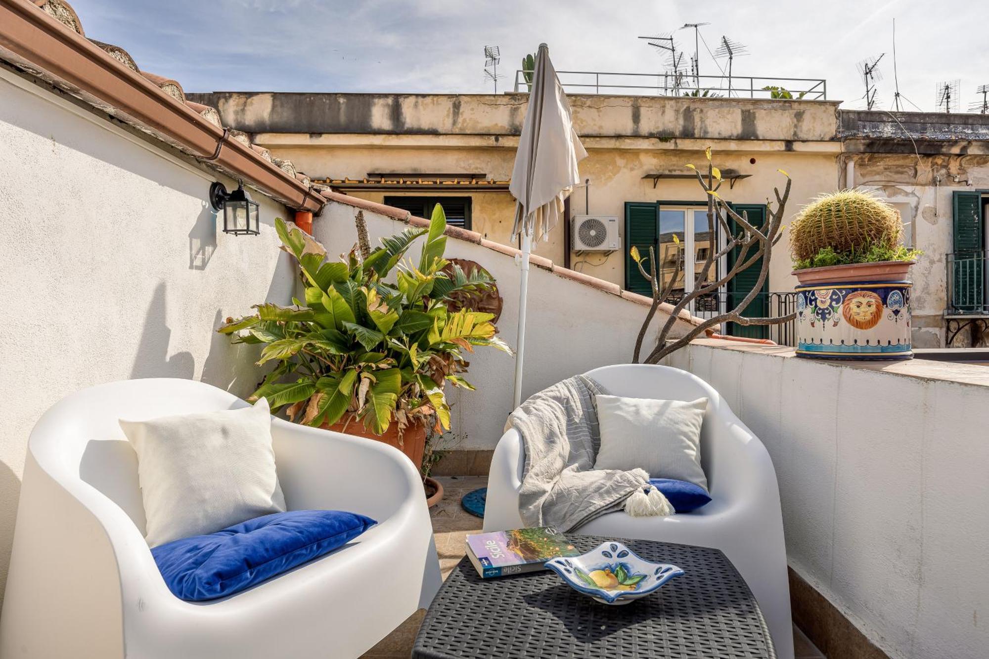 Sofia'S Apt Loft Incantevole Con Terrazza Privata Palermo Zewnętrze zdjęcie