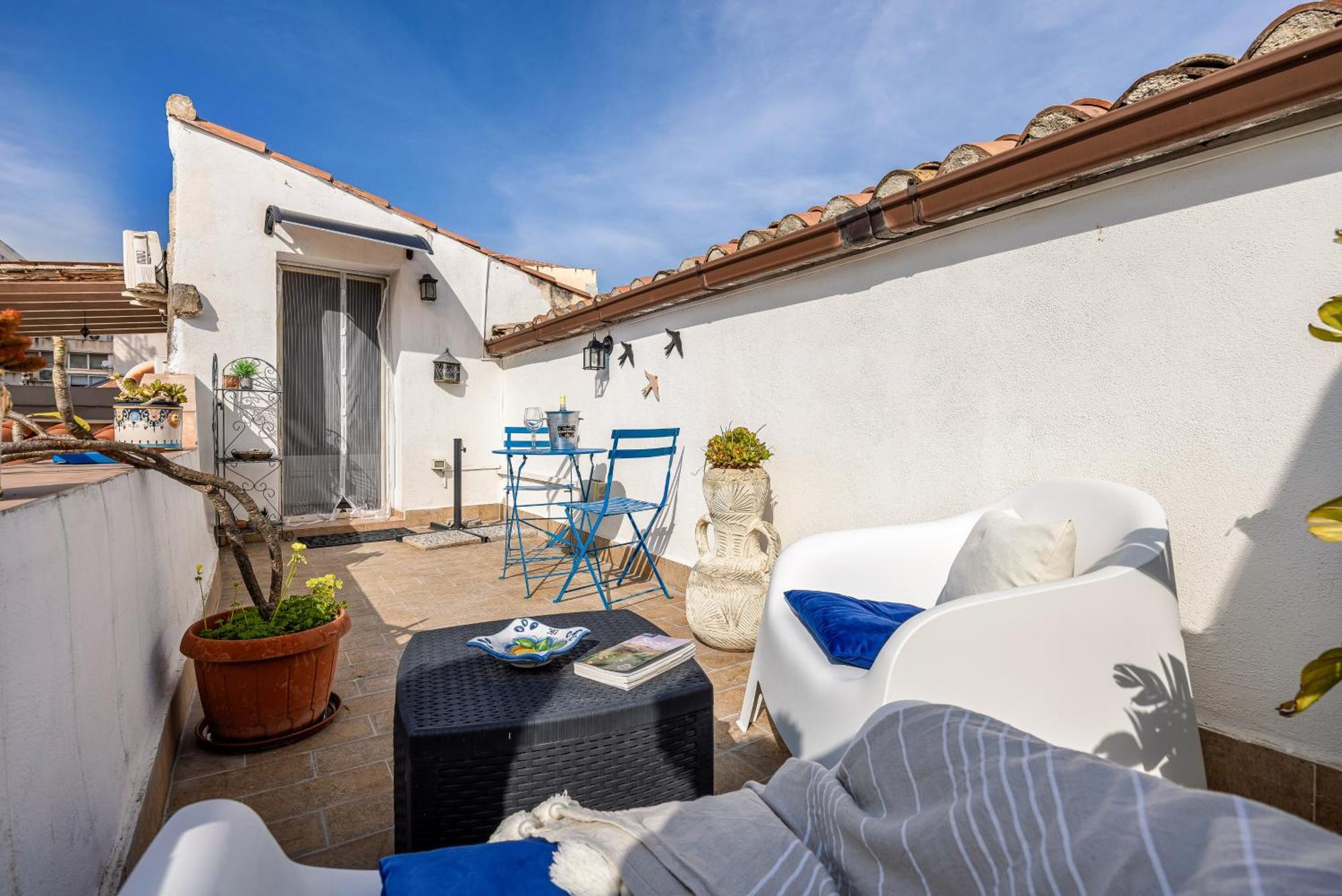 Sofia'S Apt Loft Incantevole Con Terrazza Privata Palermo Zewnętrze zdjęcie