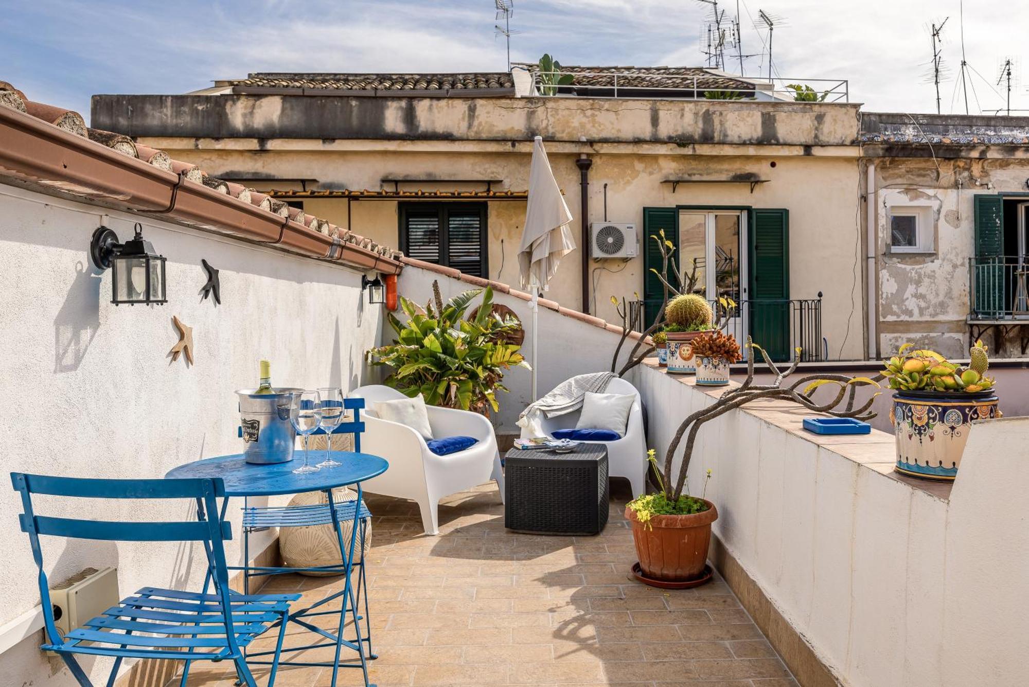 Sofia'S Apt Loft Incantevole Con Terrazza Privata Palermo Zewnętrze zdjęcie